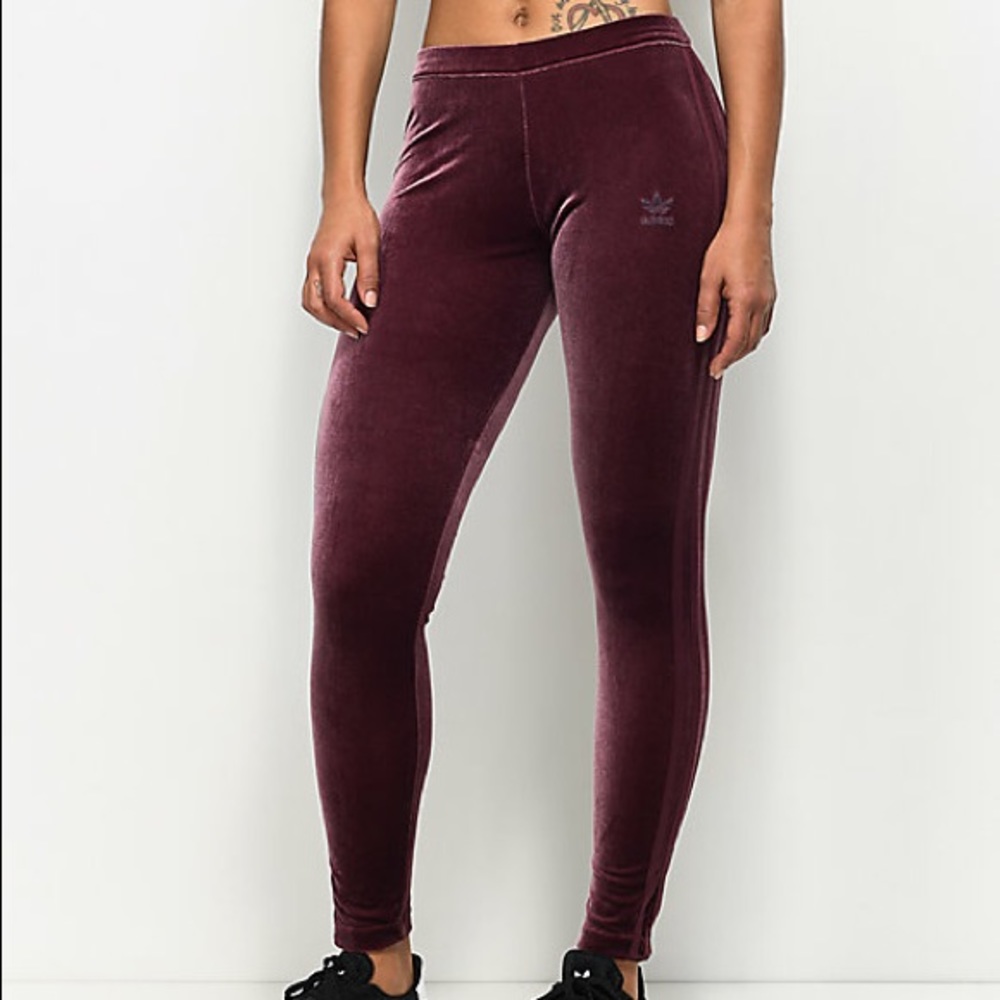 Velvet Adidas Leggings